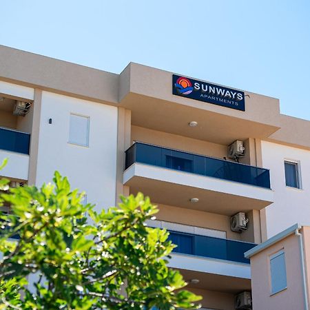 Sunways Apartments Dobra Voda Luaran gambar