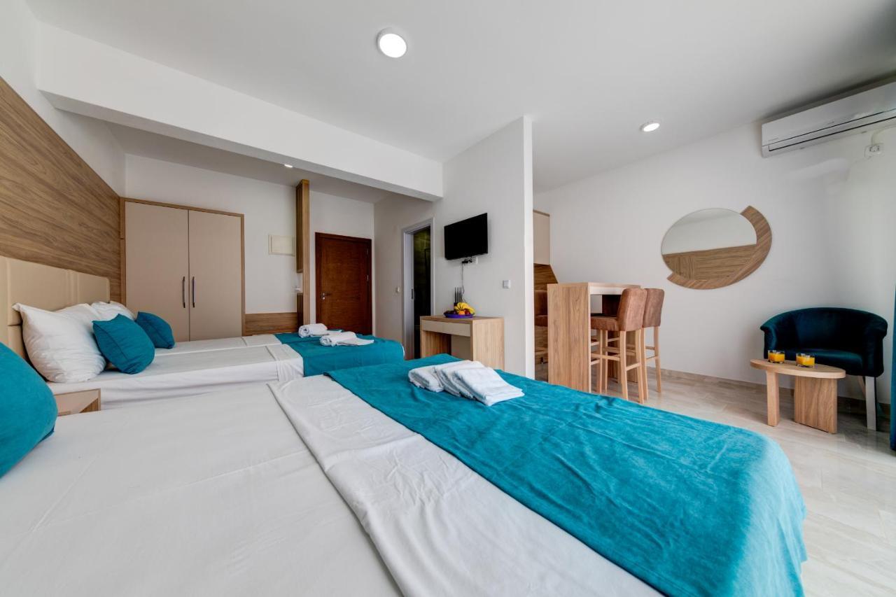 Sunways Apartments Dobra Voda Luaran gambar